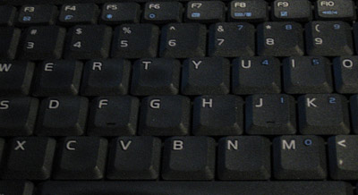Keyboard access to a computer